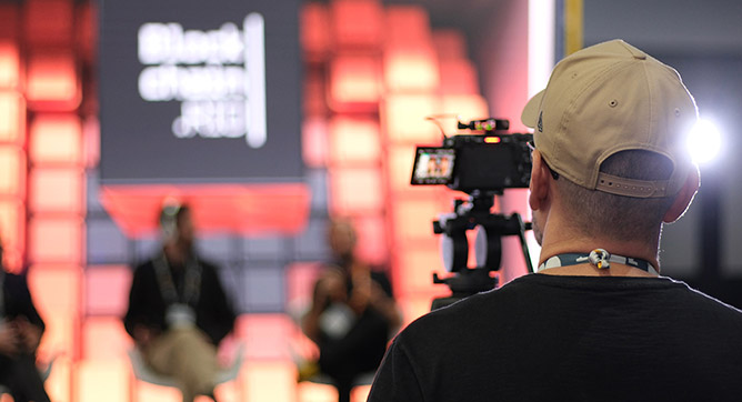Filmagem de palestras em eventos